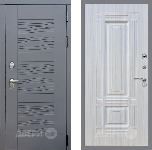 Входная металлическая Дверь Стоп СКАНДИ ФЛ-2 Сандал белый в Дмитрове