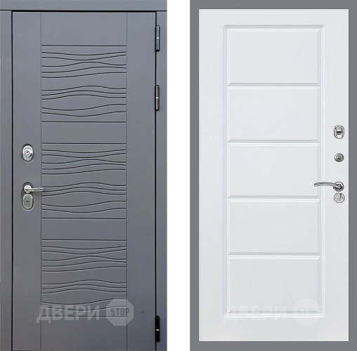 Входная металлическая Дверь Стоп СКАНДИ ФЛ-39 Силк Сноу в Дмитрове