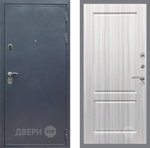 Входная металлическая Дверь Стоп СИЛЬВЕР ФЛ-117 Сандал белый в Дмитрове