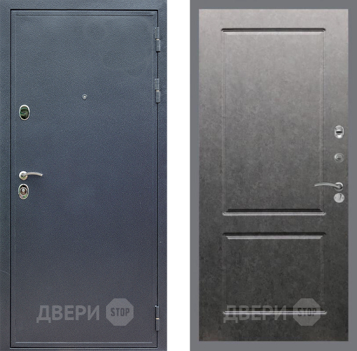 Входная металлическая Дверь Стоп СИЛЬВЕР ФЛ-117 Штукатурка графит в Дмитрове
