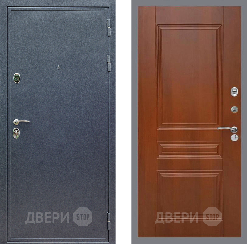 Входная металлическая Дверь Стоп СИЛЬВЕР ФЛ-243 Итальянский орех в Дмитрове