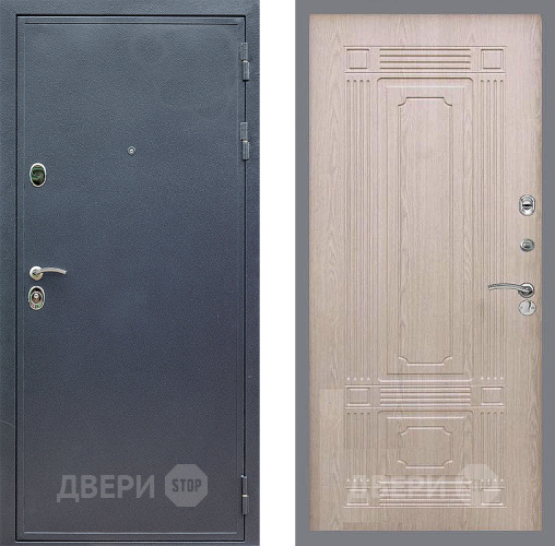 Входная металлическая Дверь Стоп СИЛЬВЕР ФЛ-2 Беленый дуб в Дмитрове