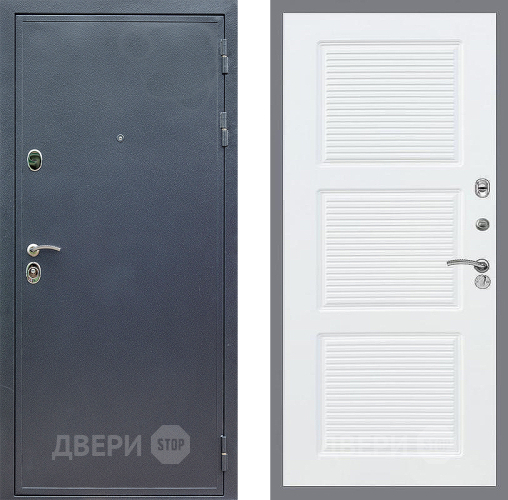 Входная металлическая Дверь Стоп СИЛЬВЕР ФЛ-1 Силк Сноу в Дмитрове