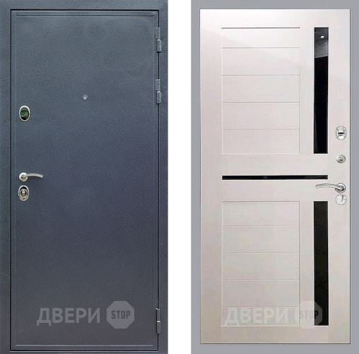 Входная металлическая Дверь Стоп СИЛЬВЕР СБ-18 Лиственница беж в Дмитрове