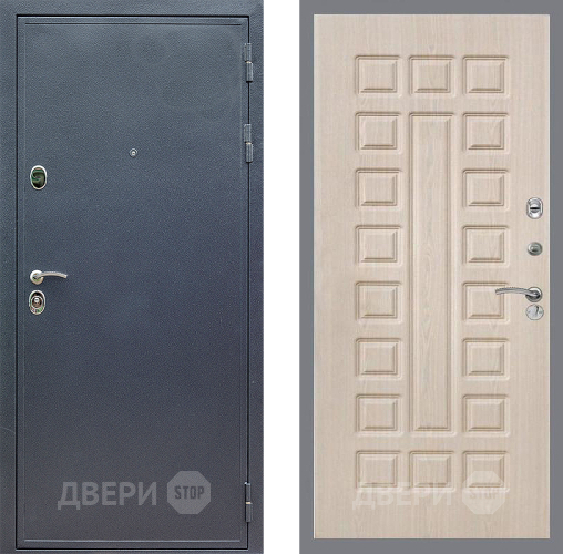 Входная металлическая Дверь Стоп СИЛЬВЕР ФЛ-183 Беленый дуб в Дмитрове