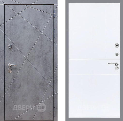 Входная металлическая Дверь Стоп Лучи ФЛ-290 Силк Сноу в Дмитрове