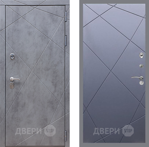 Входная металлическая Дверь Стоп Лучи ФЛ-291 Силк титан в Дмитрове