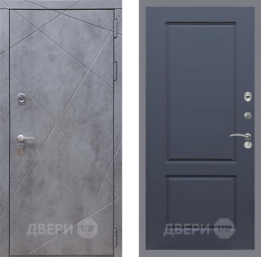 Входная металлическая Дверь Стоп Лучи ФЛ-117 Силк титан в Дмитрове