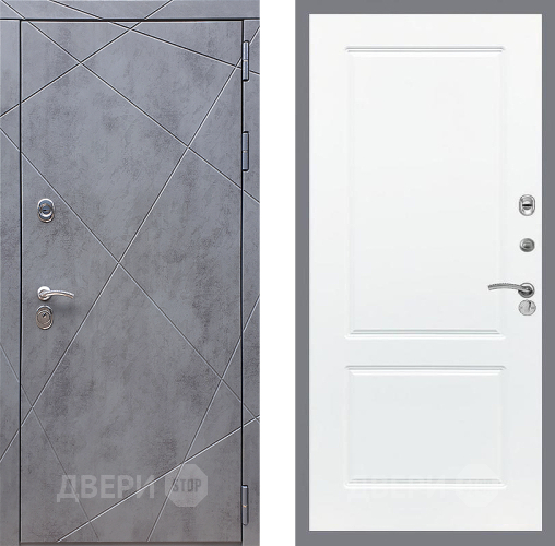 Входная металлическая Дверь Стоп Лучи ФЛ-117 Силк Сноу в Дмитрове