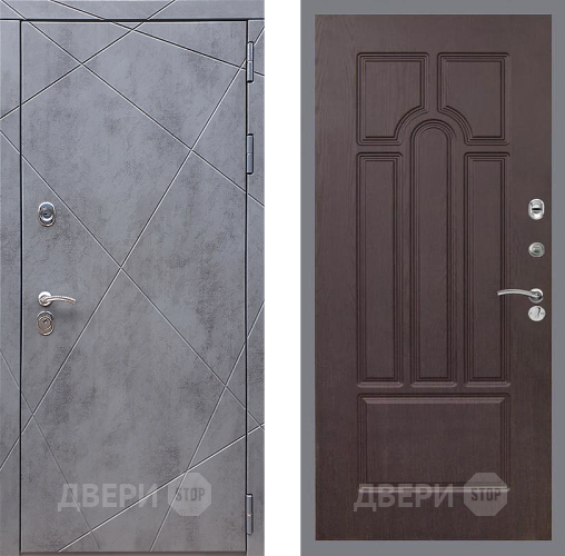 Входная металлическая Дверь Стоп Лучи ФЛ-58 Венге в Дмитрове