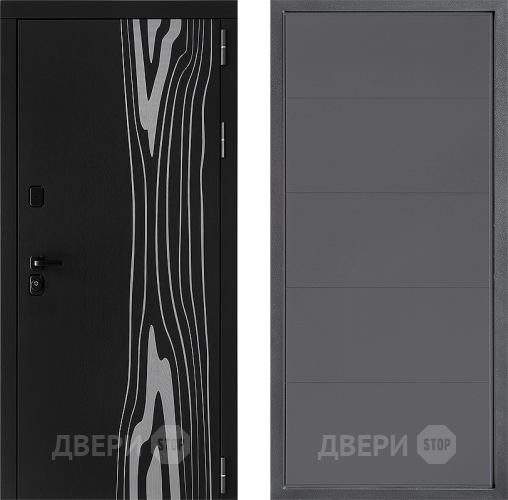 Дверь Дверной континент ДК-12 ФЛ-649 Графит софт в Дмитрове