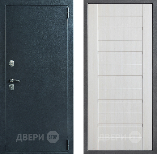 Входная металлическая Дверь Дверной континент ДК-70 Дизайн ФЛ-70 Лиственница белая в Дмитрове
