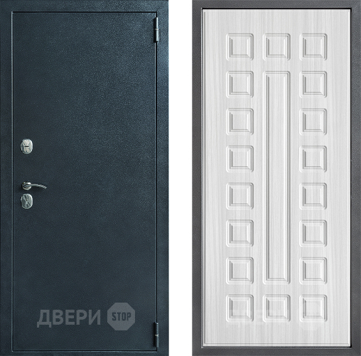 Входная металлическая Дверь Дверной континент ДК-70 Дизайн ФЛ-183 Сандал белый в Дмитрове