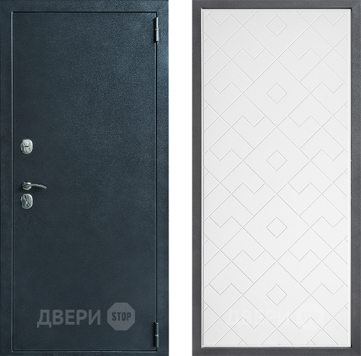 Дверь Дверной континент ДК-70 Дизайн ФЛ-Тиффани Белый софт в Дмитрове