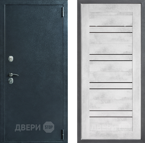 Дверь Дверной континент ДК-70 Дизайн ФЛ-49 Бетон снежный в Дмитрове