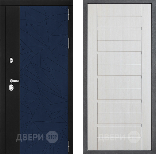 Входная металлическая Дверь Дверной континент ДК-9 ФЛ-70 Лиственница белая в Дмитрове