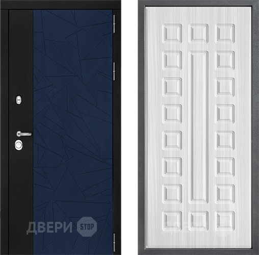 Входная металлическая Дверь Дверной континент ДК-9 ФЛ-183 Сандал белый в Дмитрове