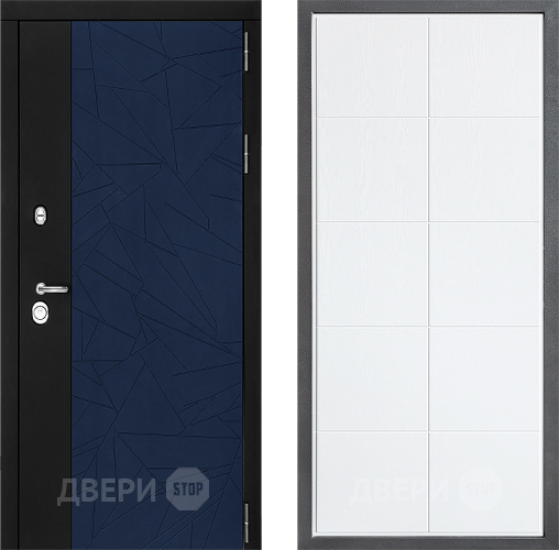 Входная металлическая Дверь Дверной континент ДК-9 ФЛ-Кватро Белое дерево в Дмитрове