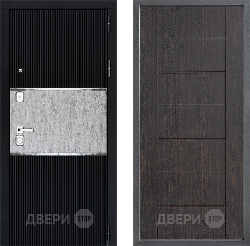 Дверь Дверной континент ДК-13 ФЛ-Лайн Венге в Дмитрове