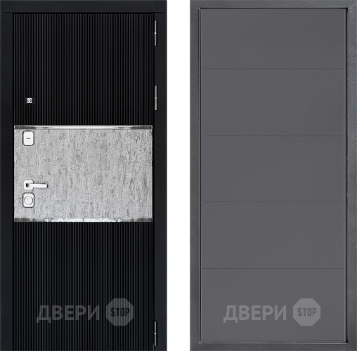 Дверь Дверной континент ДК-13 ФЛ-649 Графит софт в Дмитрове