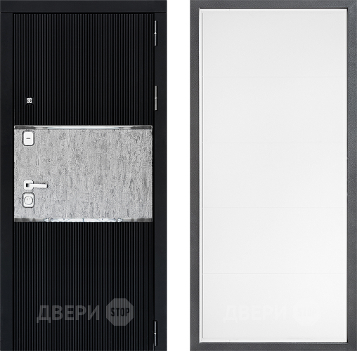 Входная металлическая Дверь Дверной континент ДК-13 ФЛ-649 Белый софт в Дмитрове