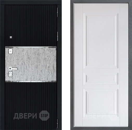 Дверь Дверной континент ДК-13 ФЛ-243 Альберо Браш серебро в Дмитрове