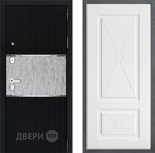 Входная металлическая Дверь Дверной континент ДК-13 ФЛ-617 Софт милк в Дмитрове