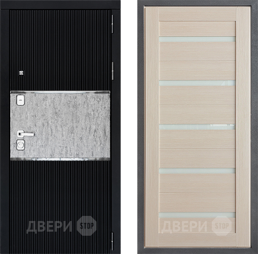 Входная металлическая Дверь Дверной континент ДК-13 ФЛ-47 Лиственница белая в Дмитрове
