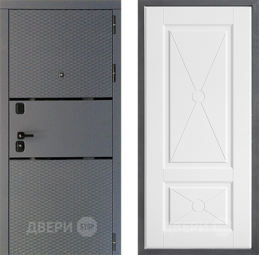 Входная металлическая Дверь Дверной континент Диамант Дизайн ФЛ-617 Софт милк в Дмитрове