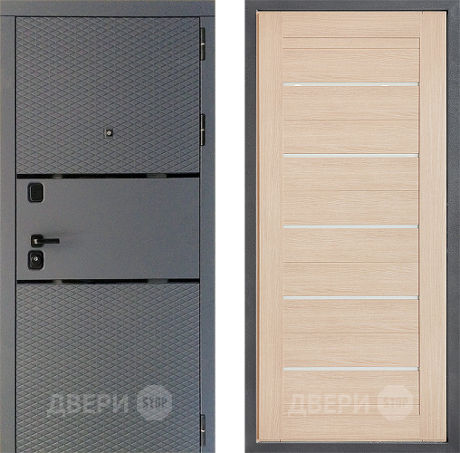 Дверь Дверной континент Диамант Дизайн ФЛ-46 Капучино в Дмитрове