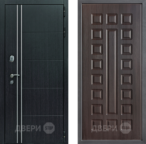 Входная металлическая Дверь Дверной континент Теплолюкс Дизайн ФЛ-183 Венге в Дмитрове
