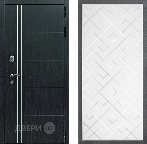 Дверь Дверной континент Теплолюкс Дизайн ФЛ-Тиффани Белый софт в Дмитрове