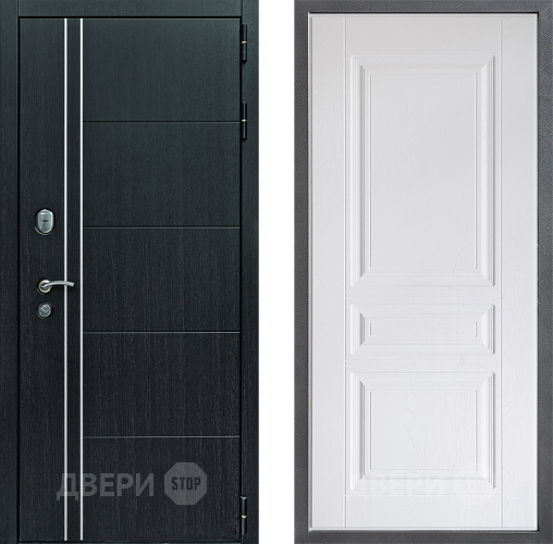 Дверь Дверной континент Теплолюкс Дизайн ФЛ-243 Альберо Браш серебро в Дмитрове