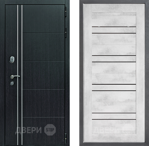 Входная металлическая Дверь Дверной континент Теплолюкс Дизайн ФЛ-49 Бетон снежный в Дмитрове