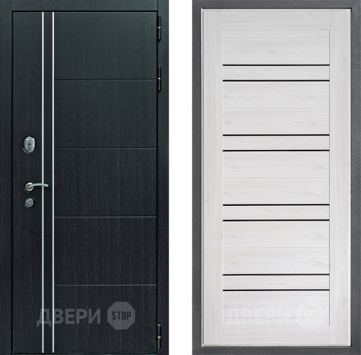 Входная металлическая Дверь Дверной континент Теплолюкс Дизайн ФЛ-49 Сосна белая в Дмитрове