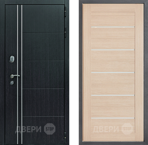 Входная металлическая Дверь Дверной континент Теплолюкс Дизайн ФЛ-46 Капучино в Дмитрове