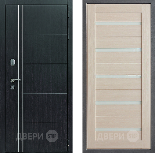 Входная металлическая Дверь Дверной континент Теплолюкс Дизайн ФЛ-47 Лиственница белая в Дмитрове