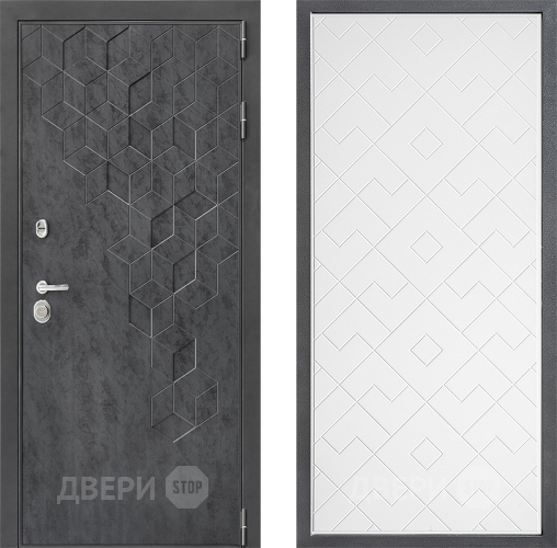 Дверь Дверной континент ДК-3/713 ФЛ-Тиффани Белый софт в Дмитрове