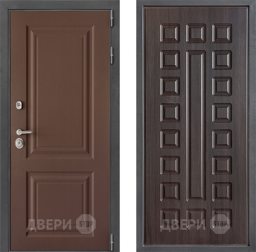 Входная металлическая Дверь Дверной континент ДК-3/729 ФЛ-183 Венге в Дмитрове
