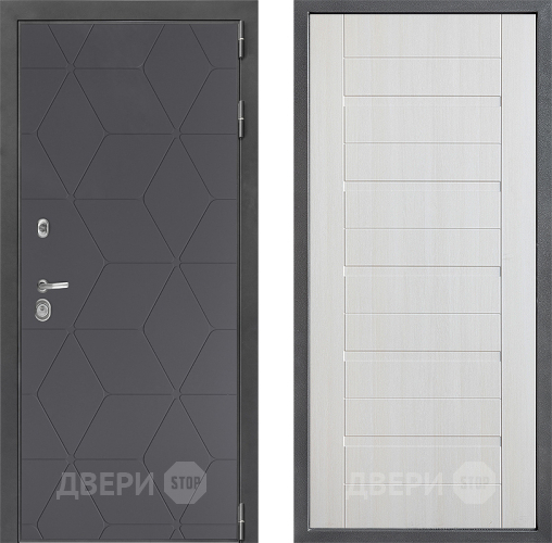 Входная металлическая Дверь Дверной континент ДК-3/744 ФЛ-70 Лиственница белая в Дмитрове
