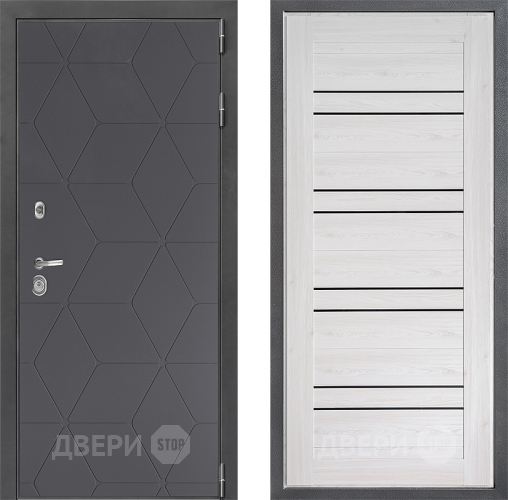 Входная металлическая Дверь Дверной континент ДК-3/744 ФЛ-49 Сосна белая в Дмитрове