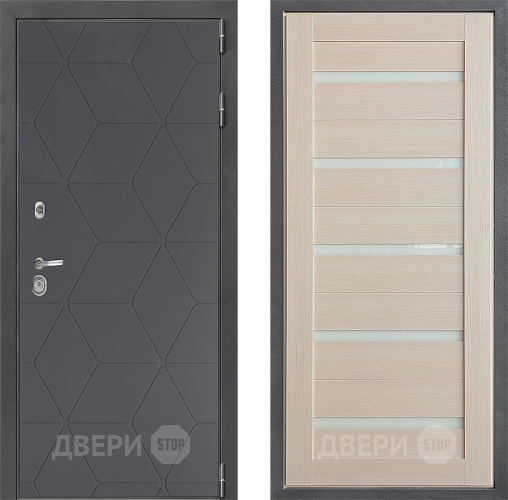 Входная металлическая Дверь Дверной континент ДК-3/744 ФЛ-47 Капучино в Дмитрове