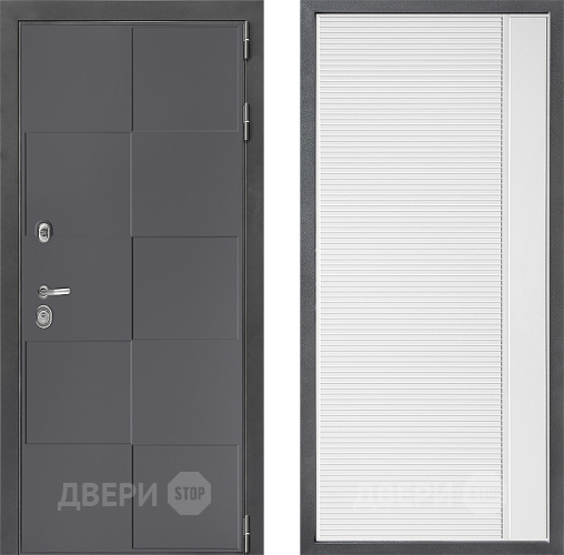 Дверь Дверной континент ДК-3/606 ФЛ-757 Белое Стекло Софт милк в Дмитрове
