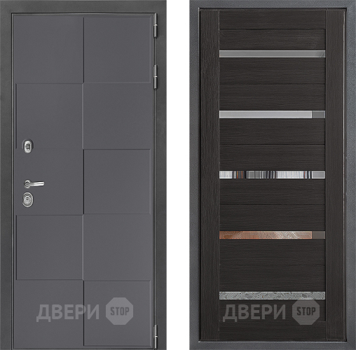 Дверь Дверной континент ДК-3/606 ФЛ-47 Венге в Дмитрове
