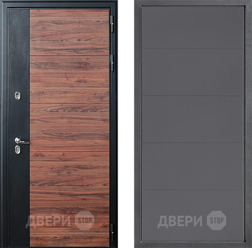 Дверь Дверной континент ДК-15 Красное Дерево ТЕРМО ФЛ-649 Графит софт в Дмитрове