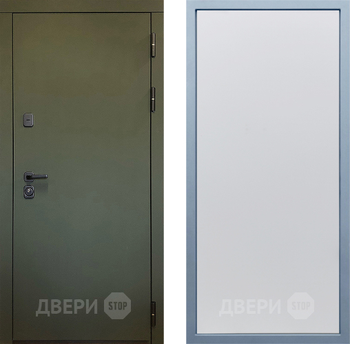 Входная металлическая Дверь Дива МД-61 Н-1 Белый в Дмитрове