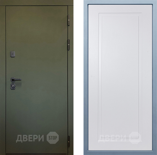 Дверь Дива МД-61 Н-10 Белый в Дмитрове