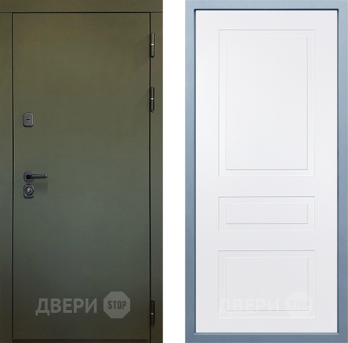 Дверь Дива МД-61 Н-13 Белый в Дмитрове