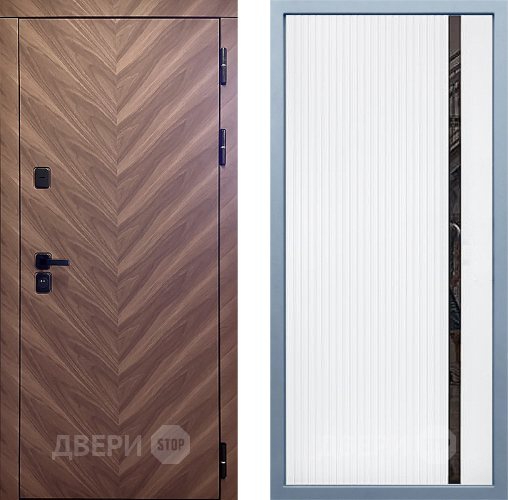 Входная металлическая Дверь Дива МД-98 МХ-46 Белый матовый в Дмитрове
