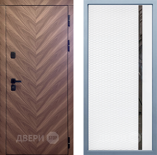 Входная металлическая Дверь Дива МД-98 МХ-47 Белый матовый в Дмитрове